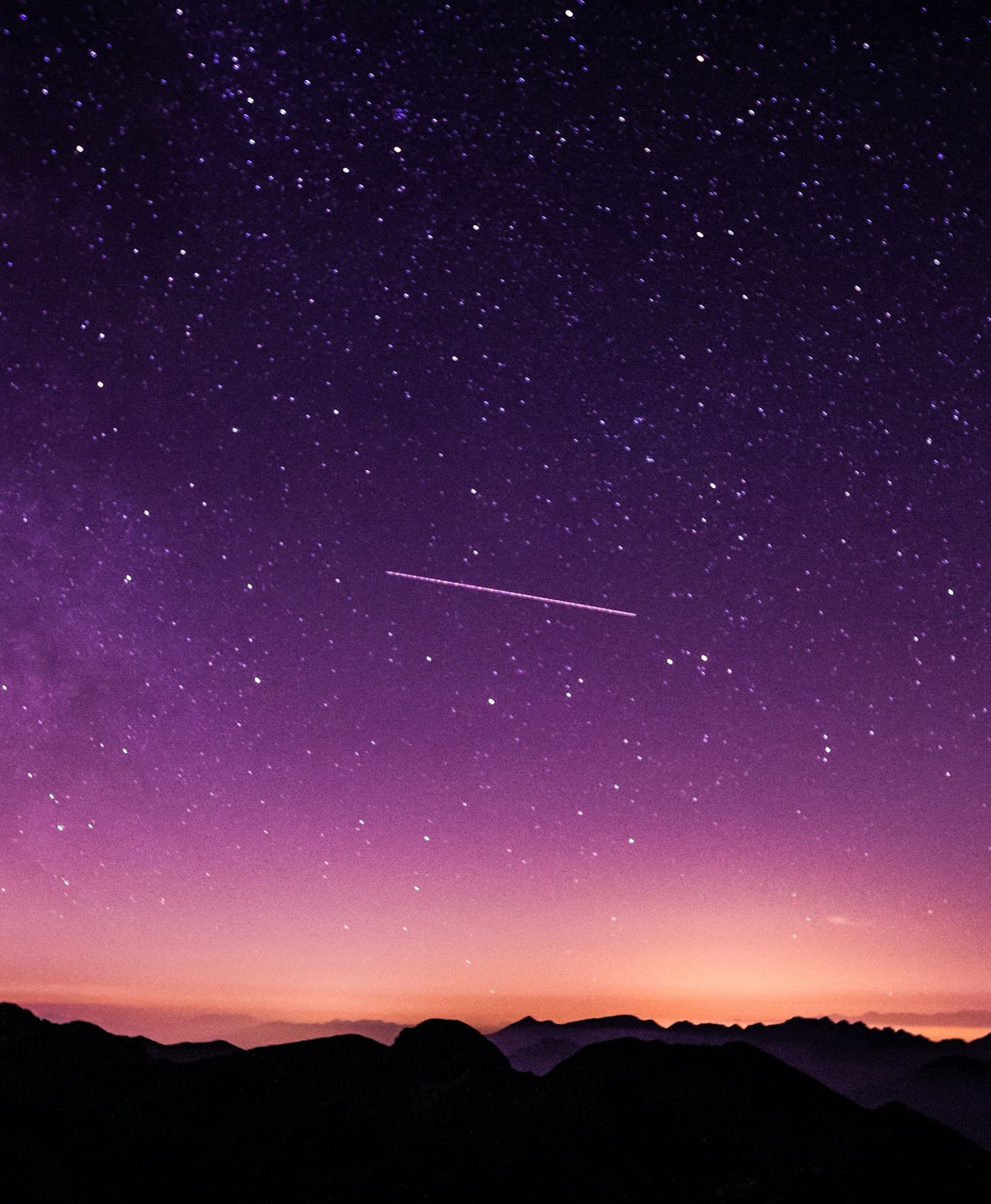 Mystical night sky